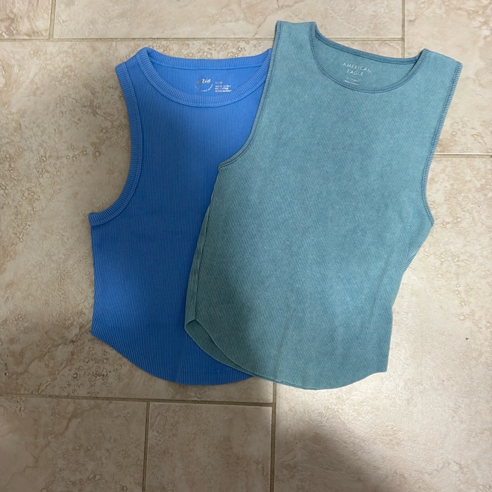 2 for 1 tanks!  Aerie and American Eagle